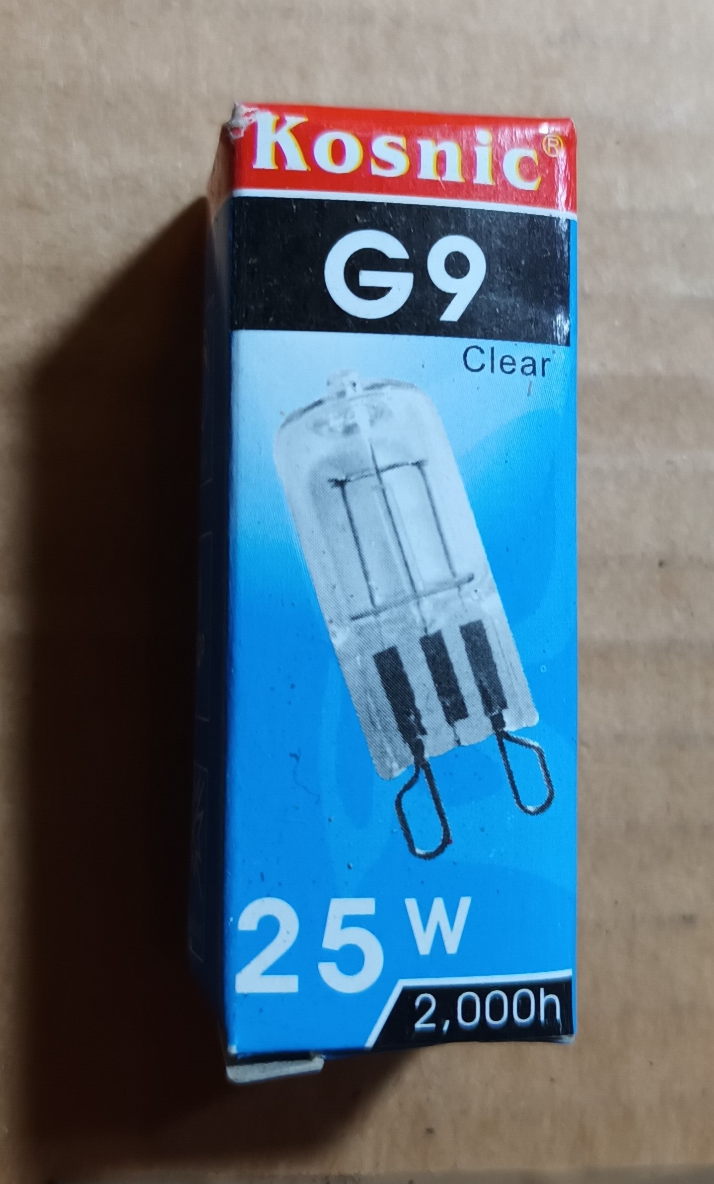 G9 25W Clear Halogen Capsules by Kosnic as low as £1.50