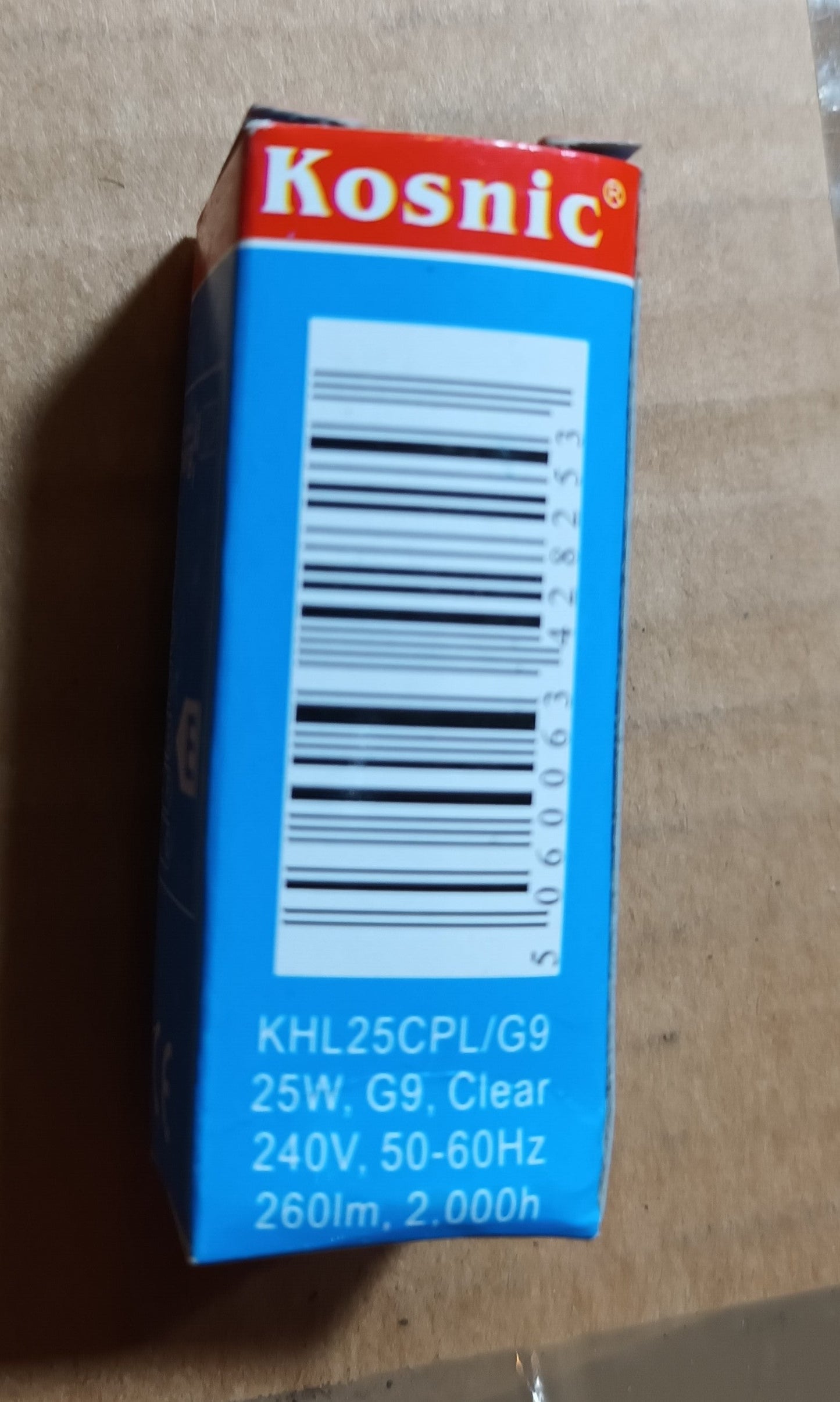 G9 25W Clear Halogen Capsules by Kosnic as low as £1.50