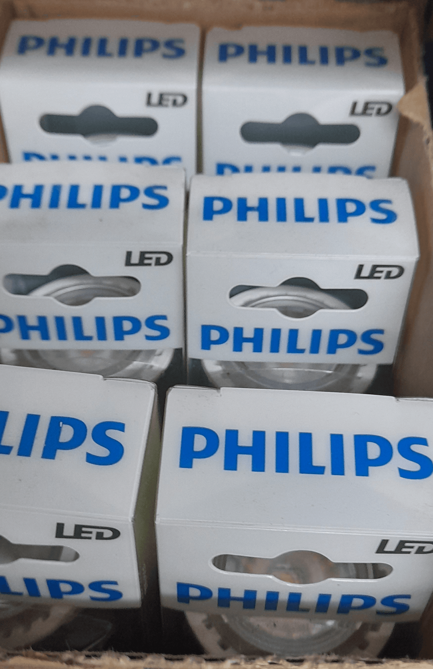 SIX X LED GU10 4WS WARM WHITE BY PHILIPS - Beachcomber Lighting