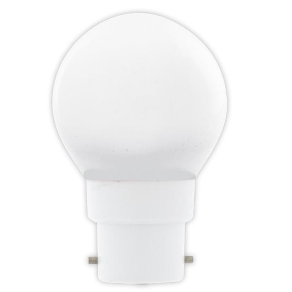 LED Golfball BC / ES Cap 0.5W Coloured - Beachcomber Lighting