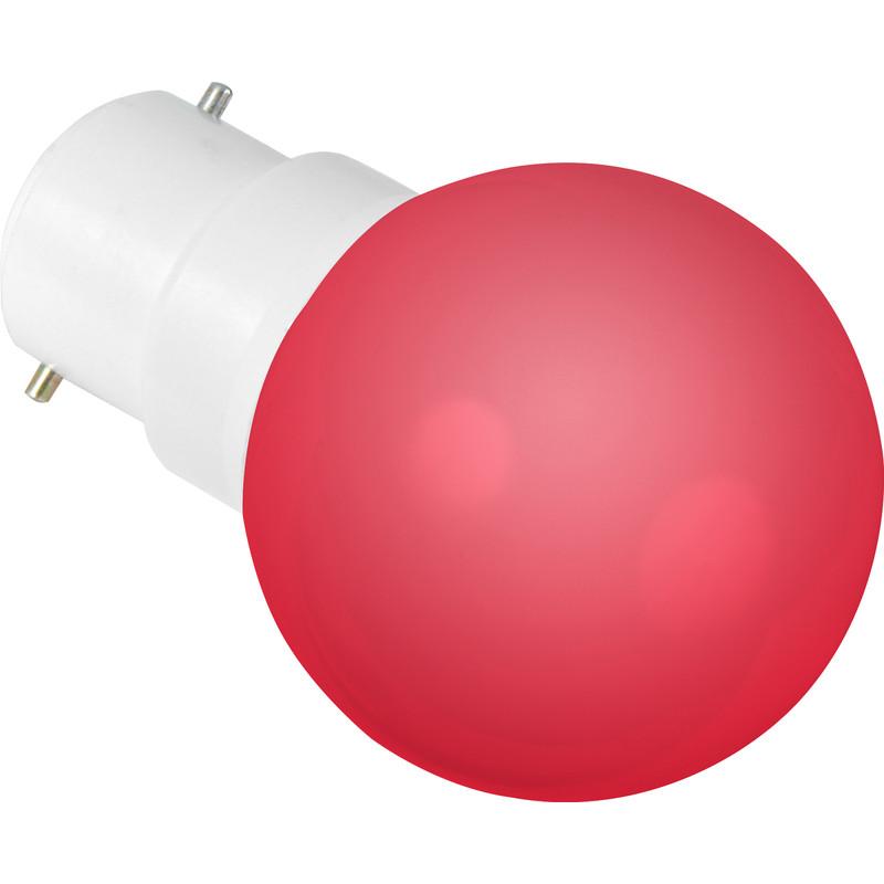 LED Golfball BC / ES Cap 0.5W Coloured - Beachcomber Lighting