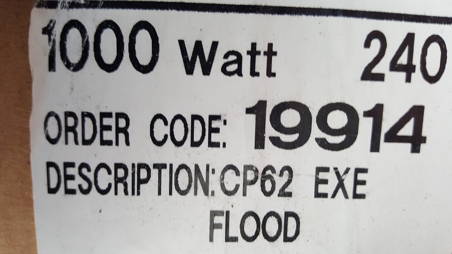 GE PAR64 Stage/Theatre Bulb 1000W - Beachcomber Lighting
