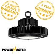 150W UFO Light High Bay Fitting Daylight Or Cool White, Dimmable - Beachcomber Lighting
