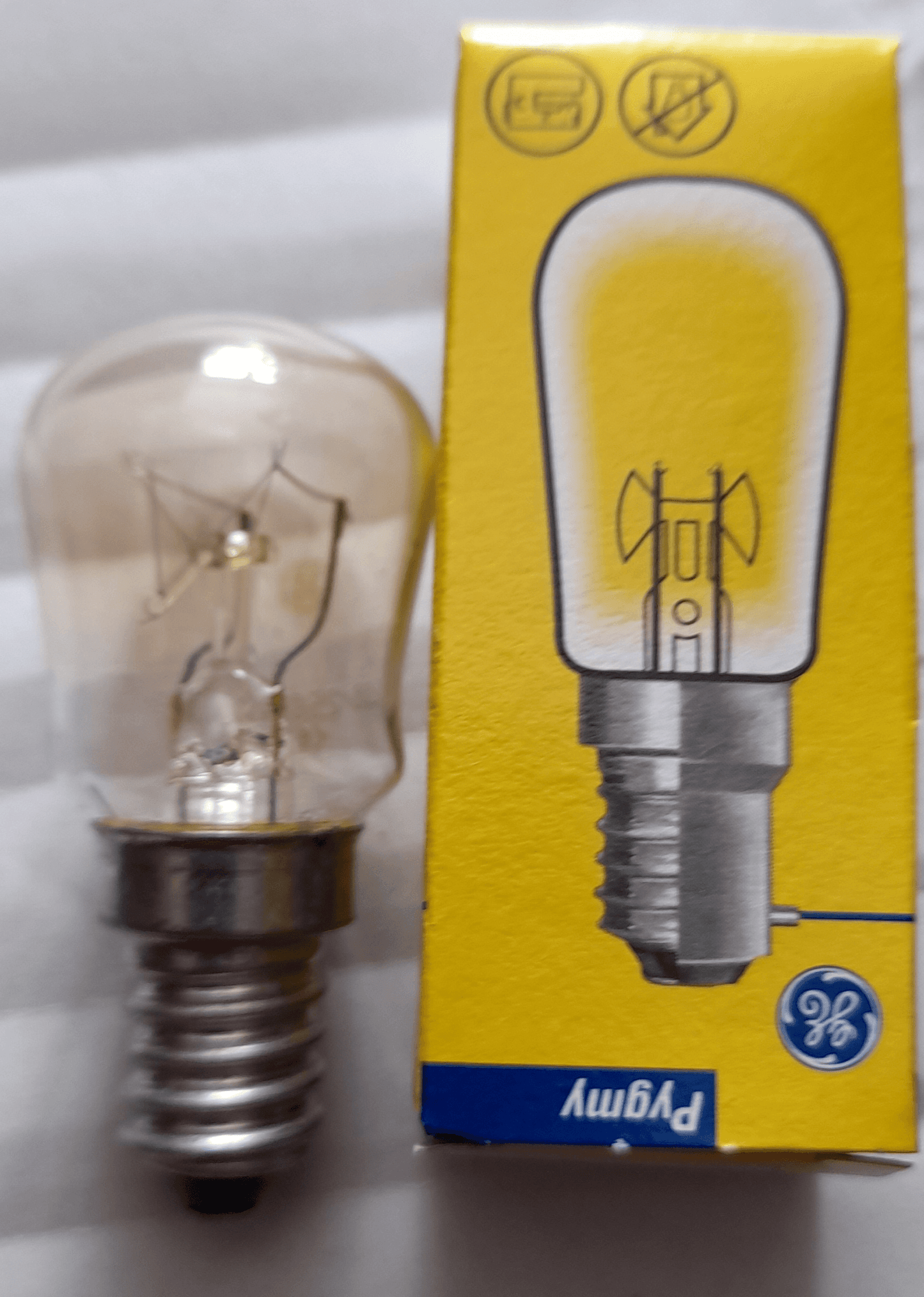 PYGMY 25 W SES / Small screw / E14 CAP Clear By GE - Beachcomber Lighting
