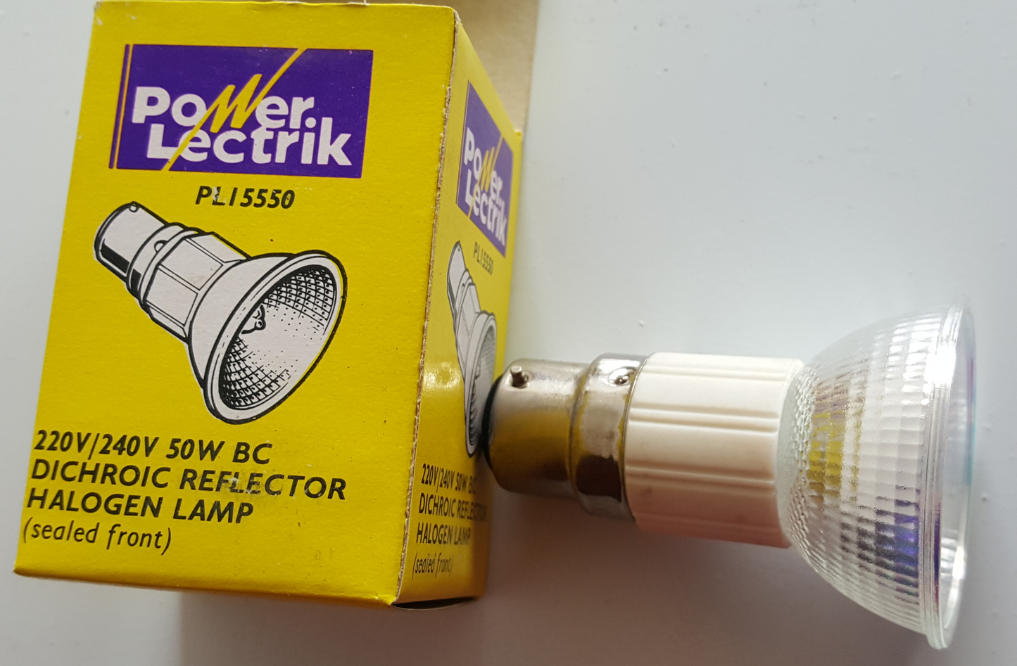 Halogen BC / B22 Cap 50W 240 Volt - Beachcomber Lighting