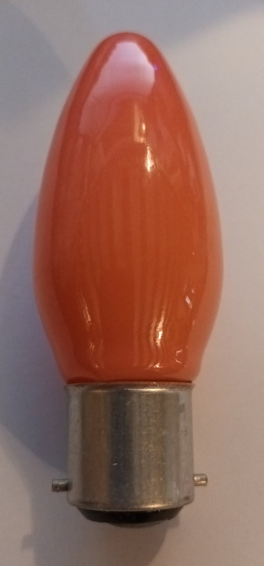Terracotta candle BC / B22 40w
