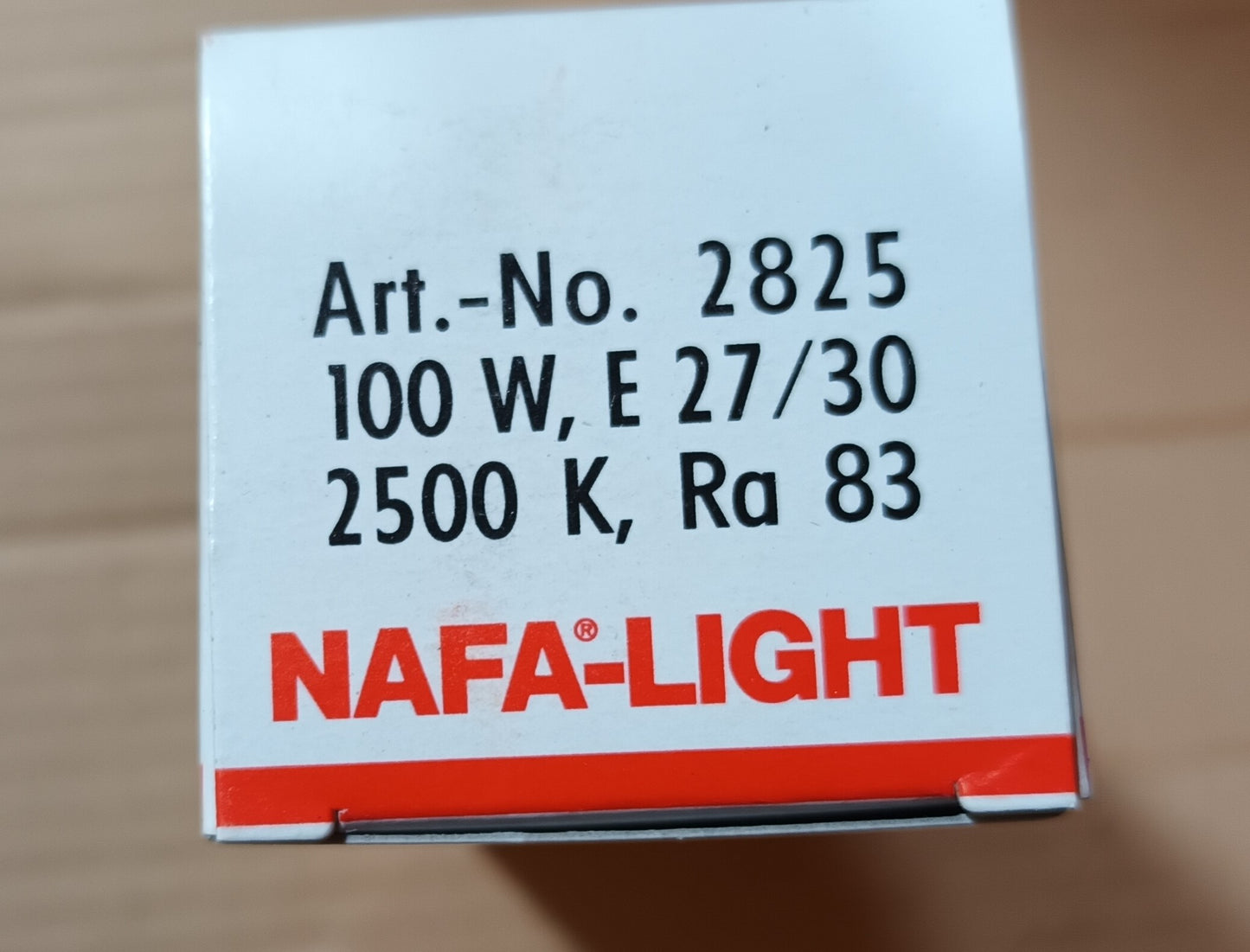 Nafa Light Sunset 100w ES / E27 code 2825