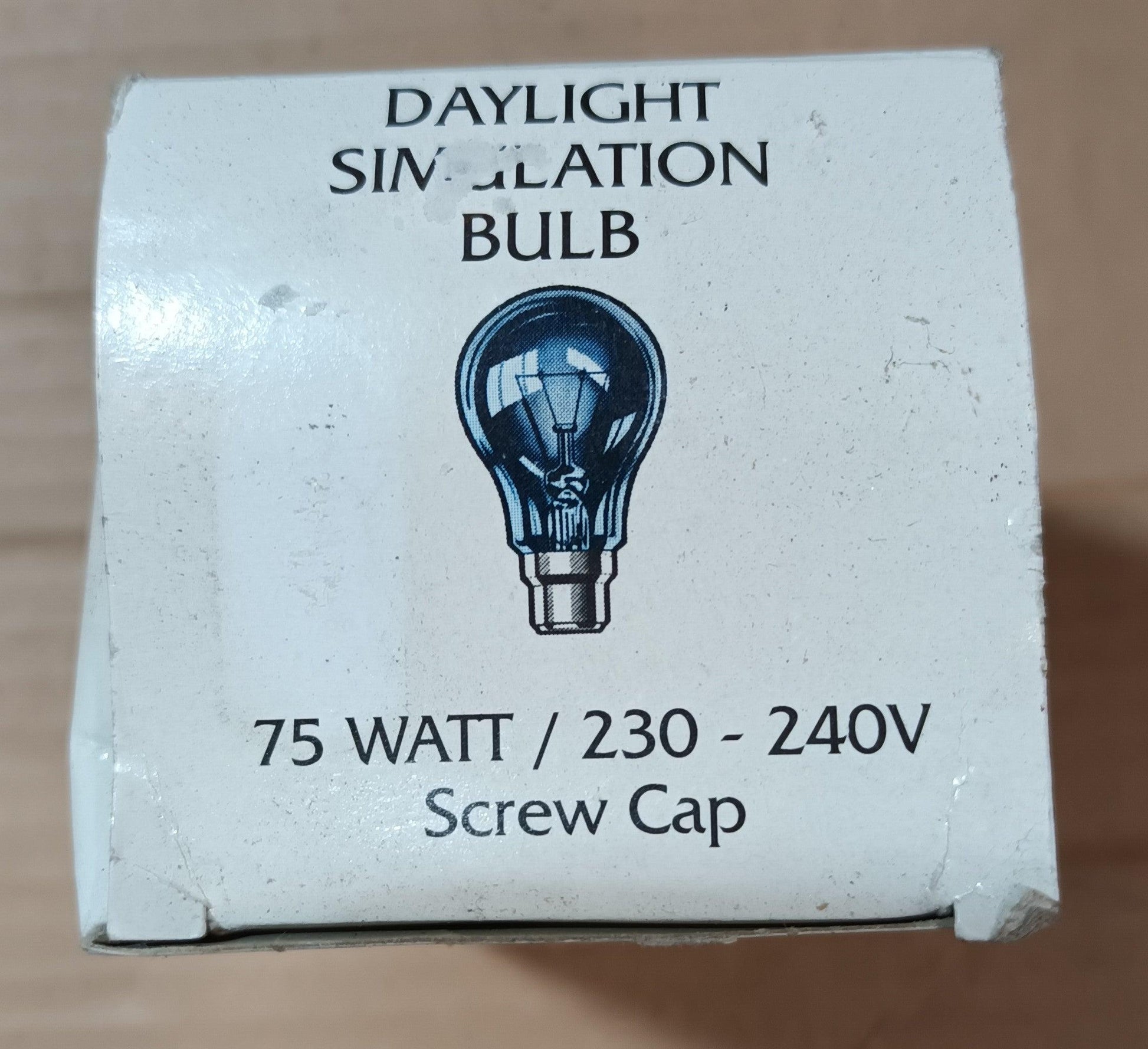 1 X 75 Watt Daylight Simulation bulb ES /E27 - Beachcomber Lighting