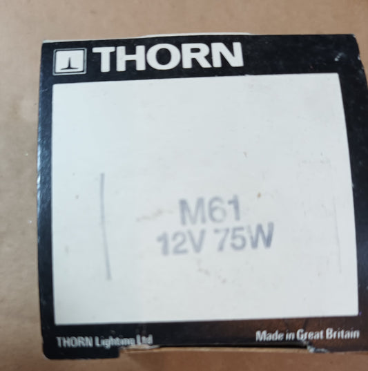 Spotlight Bulb Thorn M61 12V 75W Eyc GX5.3 GU5.3 MR16 Projector Halogen