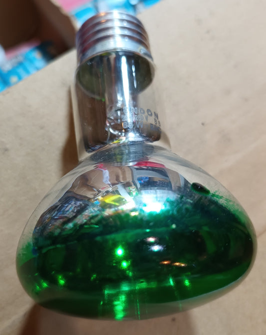 R63 Green 60watts Incandescent Reflector Spot Lamp ES / E27 by Endon