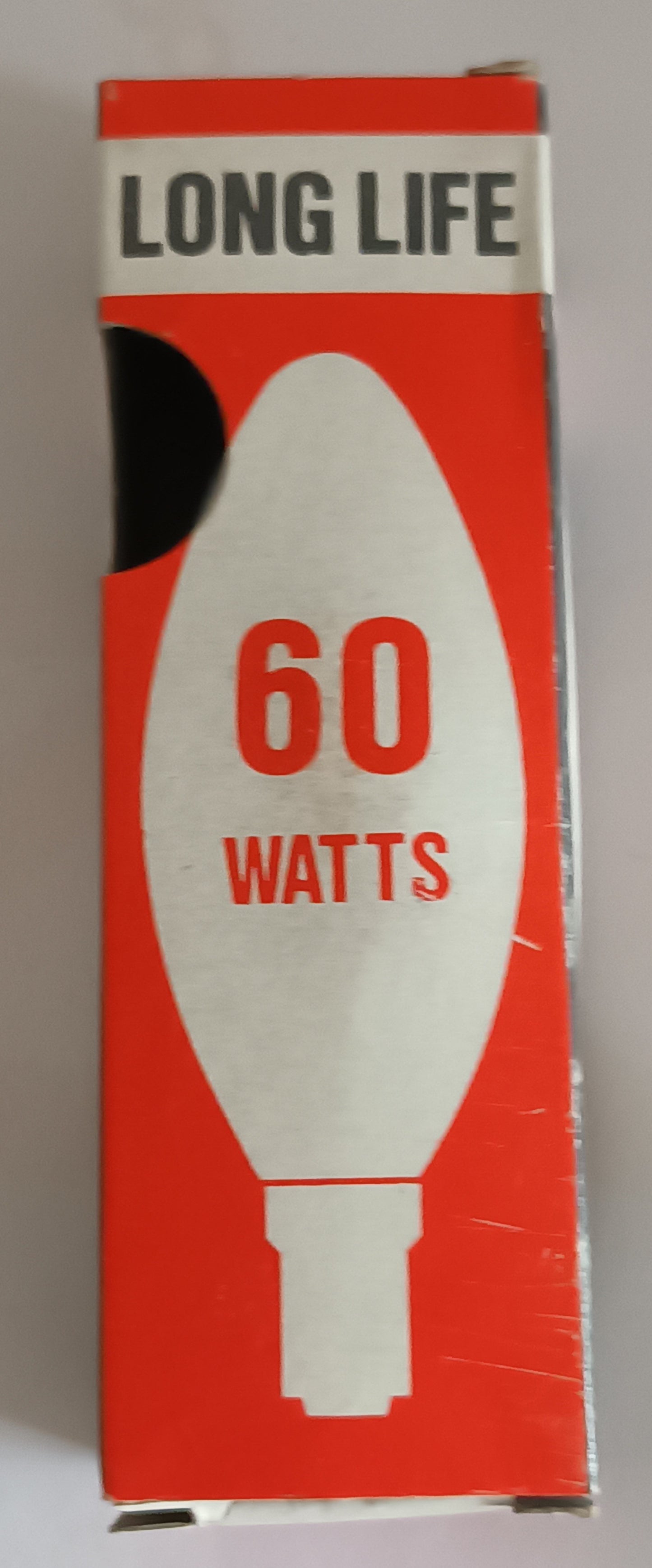 Candle 60watts ses / E14 opel  Sold in packs of ten by long life