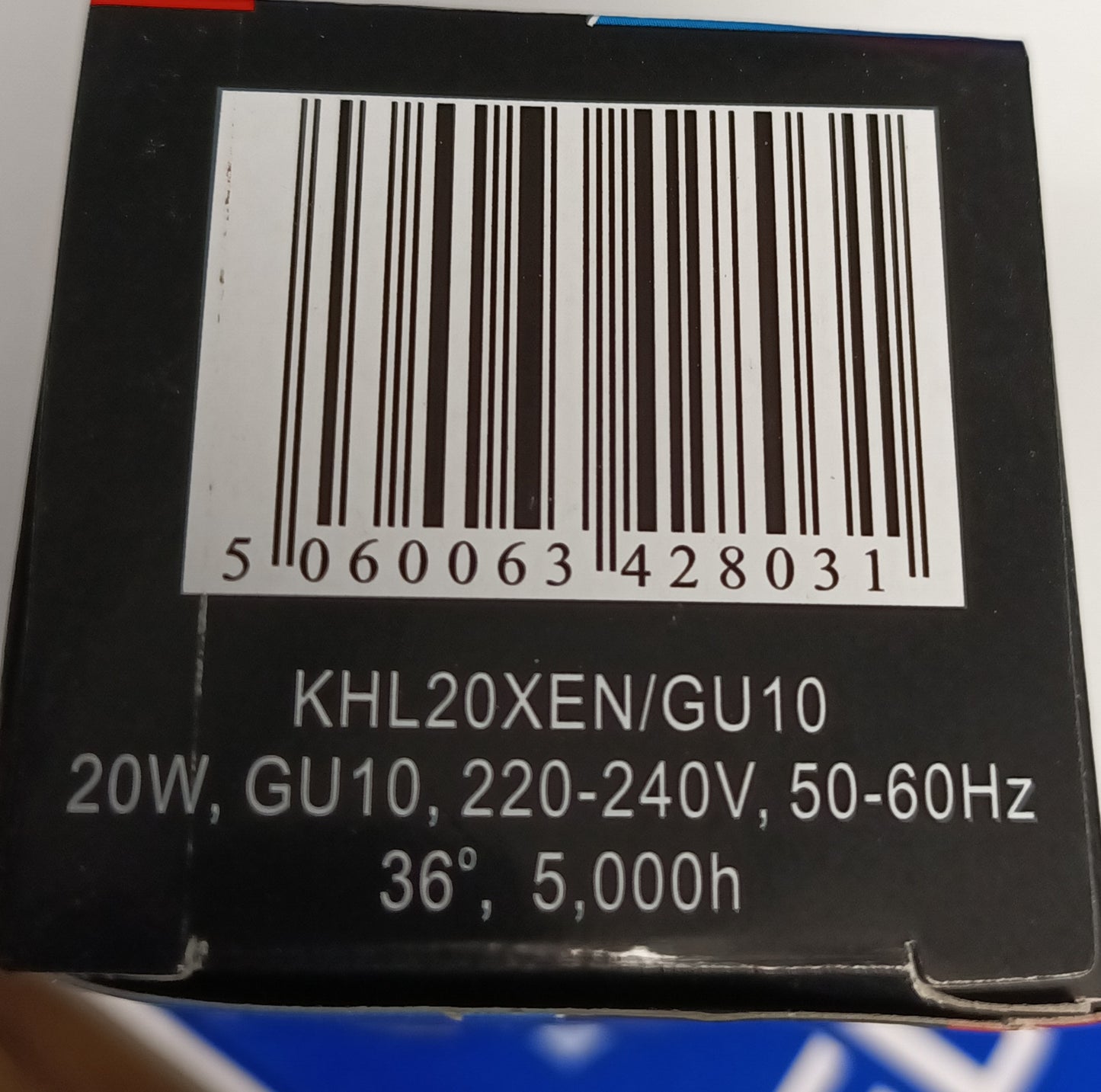 Kosnic Xenon GU10 Halogen 20 Watt 5000hrs 240 Volt Dimmable from £1.18