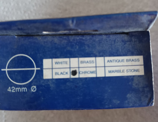 Six Recessed Downlight fixed fitting 12 volt MR11 bulb 20/35 watt Chrome 35mm