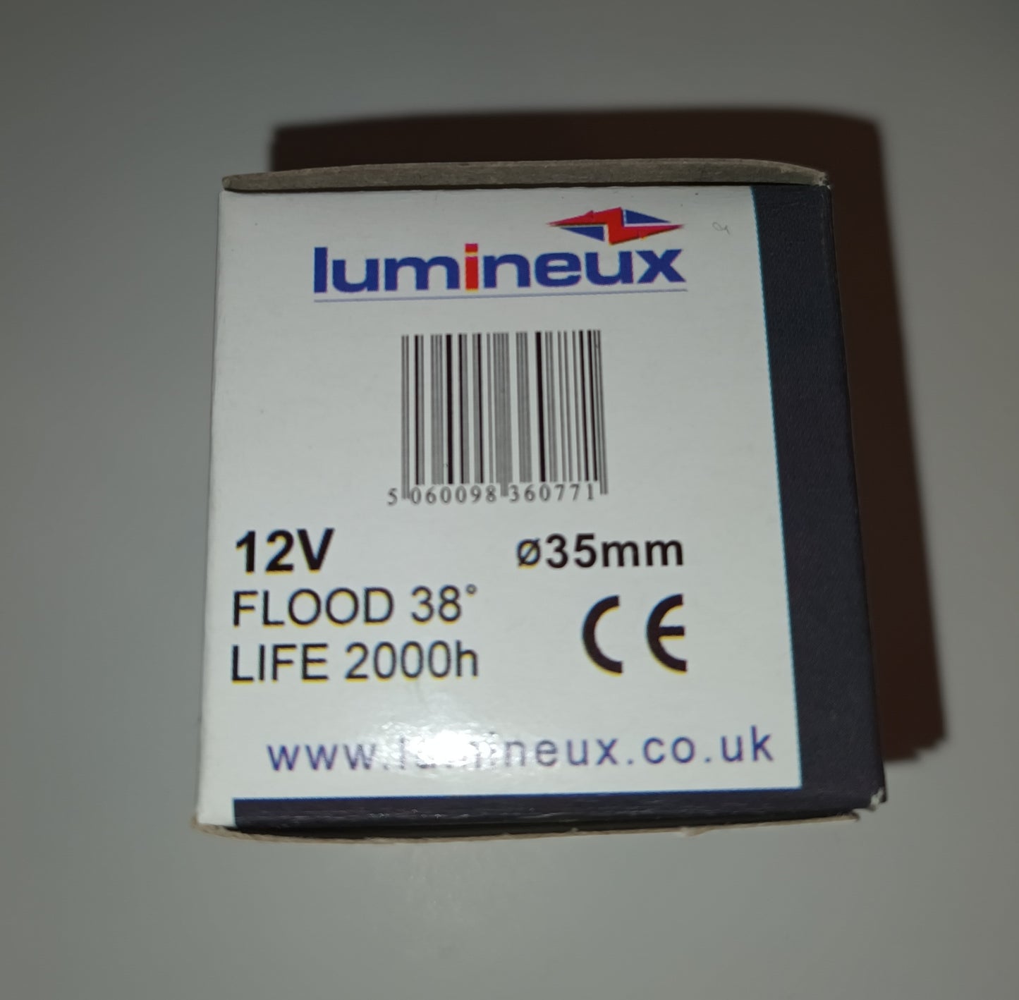 MR11 10 Watt 12 volt GU4 35mm flood by lumineux Pack of 3 bulbs only £12