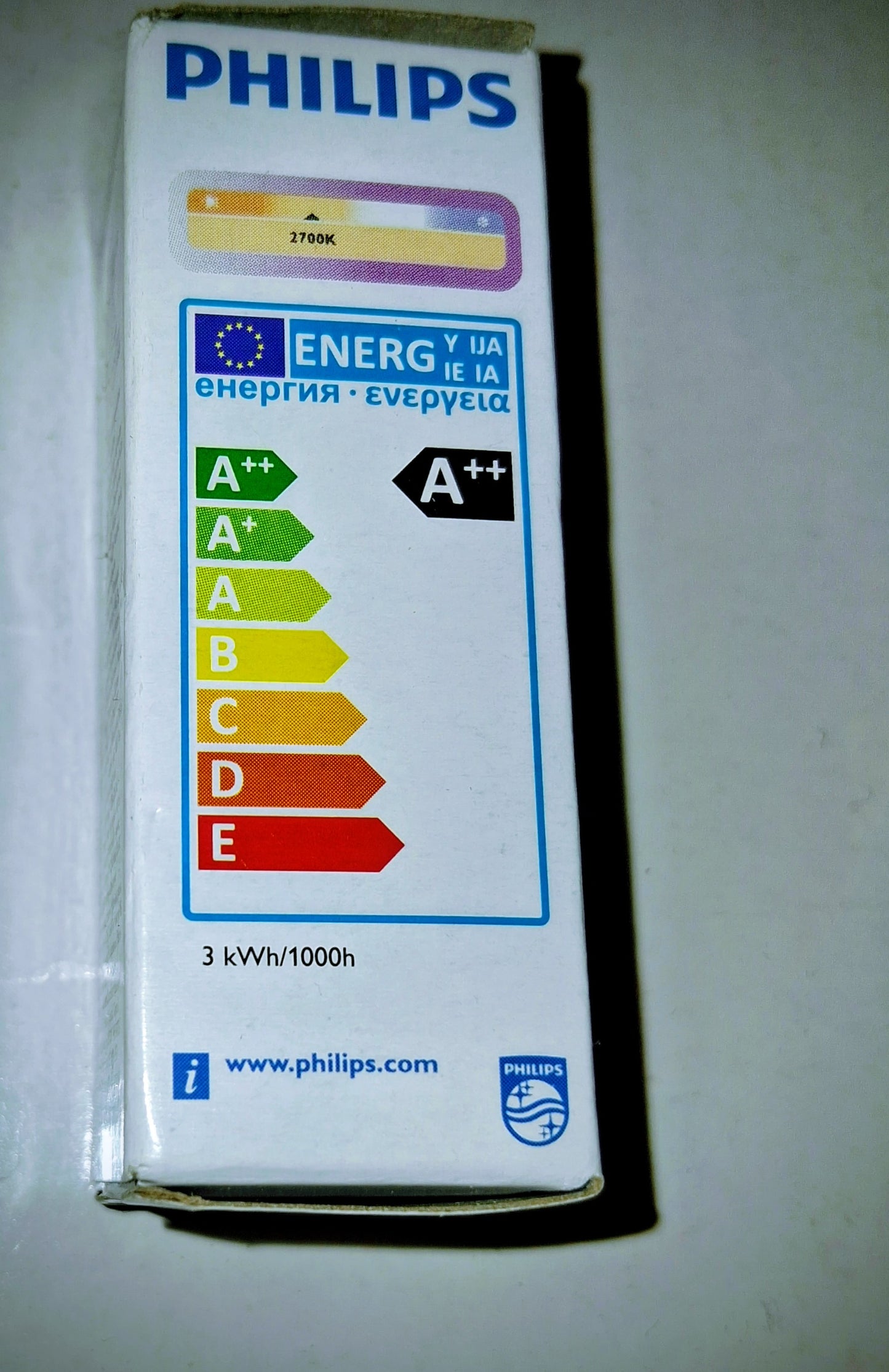 Philips Master G9 Capsule Lamp G9 Dimmable 2.3 Watt  warm white