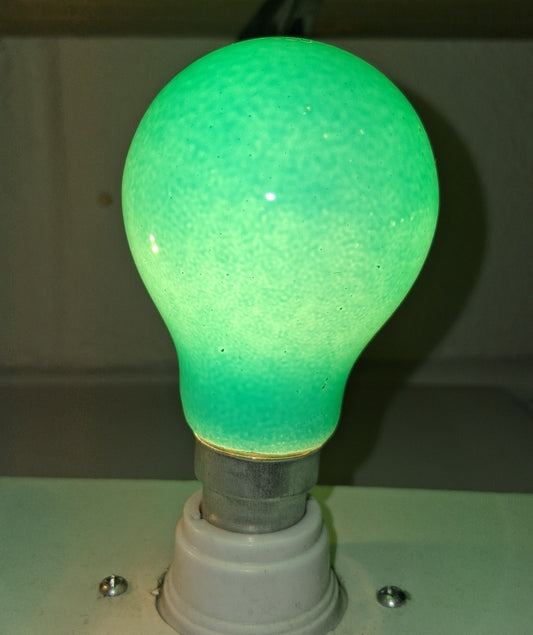 Crompton 60 Watt 240V BC B22d Green Coloured GLS Festoon