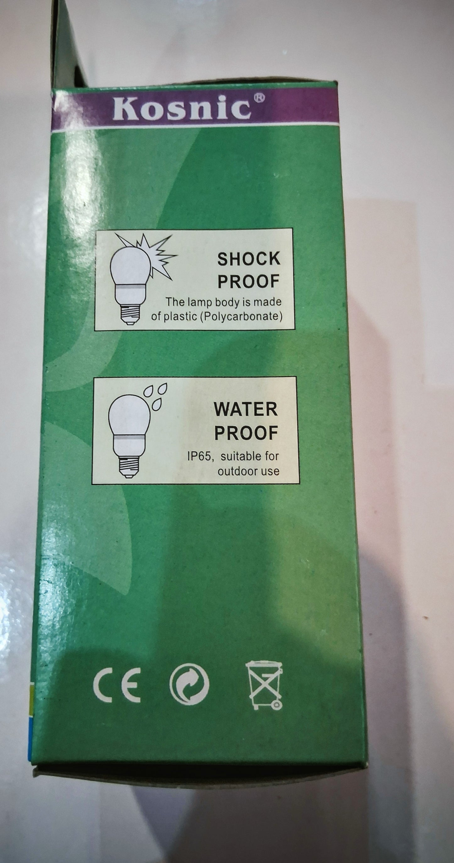 Golf Ball 2 watts ES / E27 white by kosnic ip65 Outdoor life 50,000h from £3