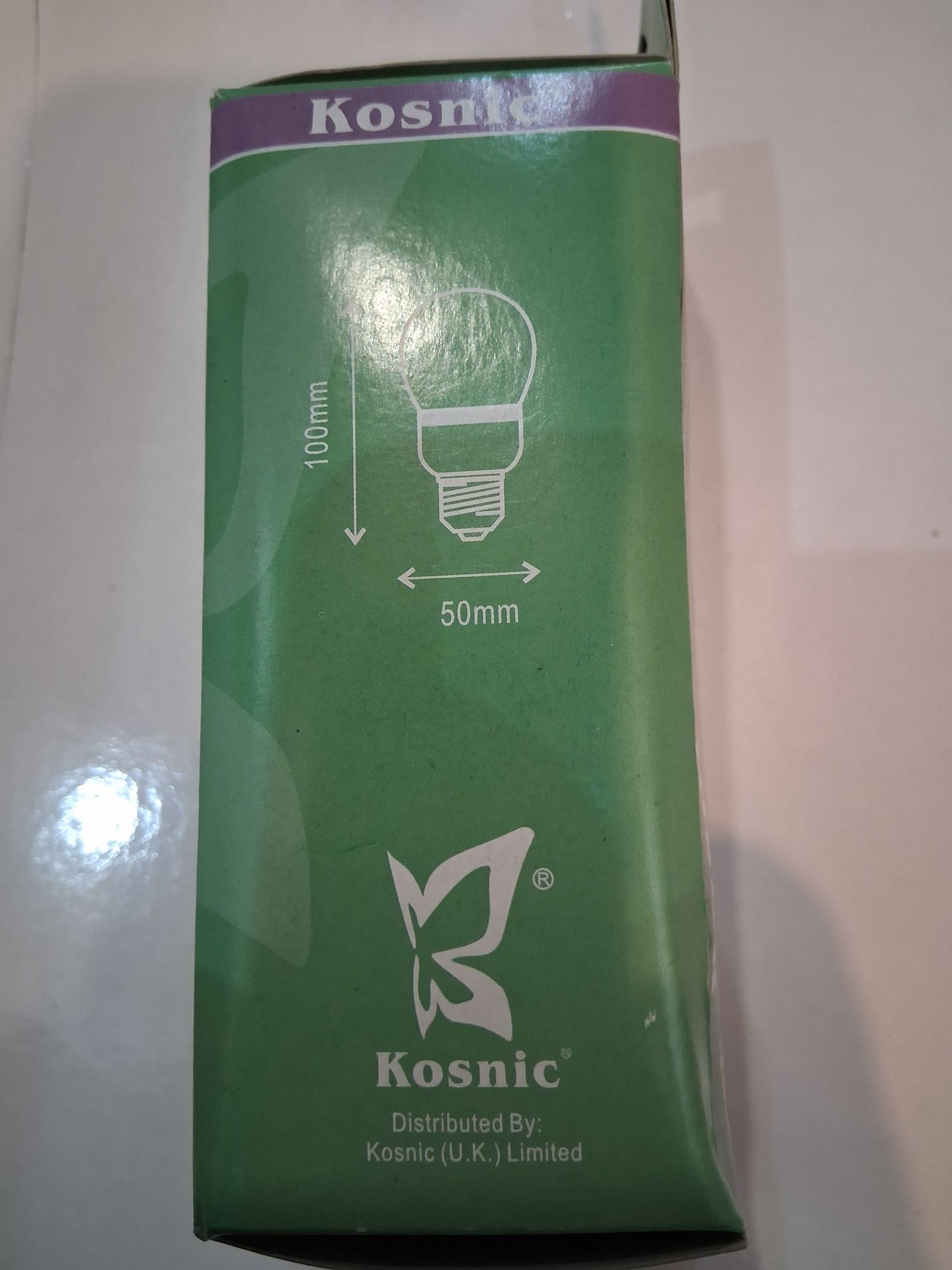 Golf Ball 2 watts ES / E27 white by kosnic ip65 Outdoor life 50,000h from £3