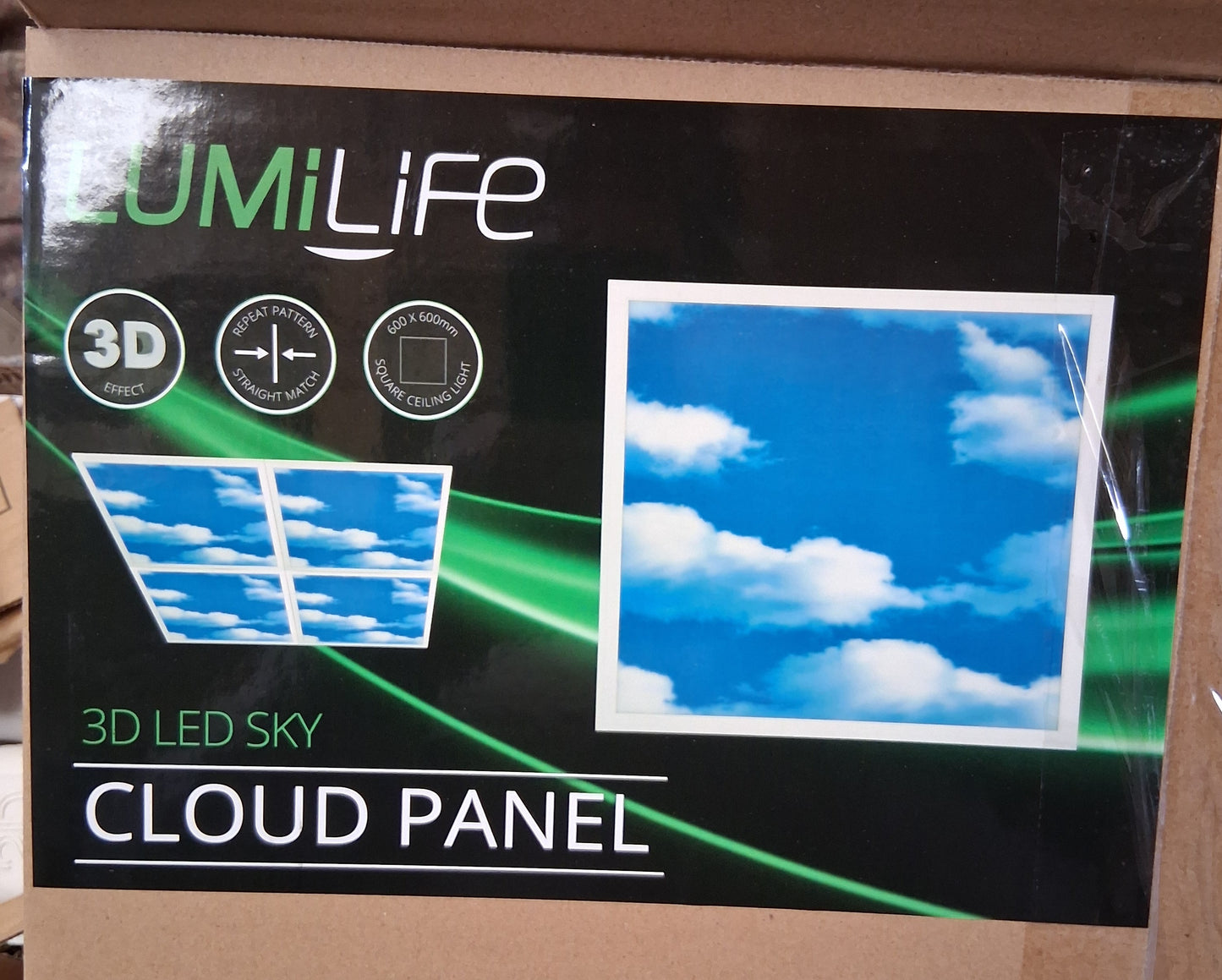 CLOUD PANEL 600 X 600mm LED 40 WATT PACK OF 4