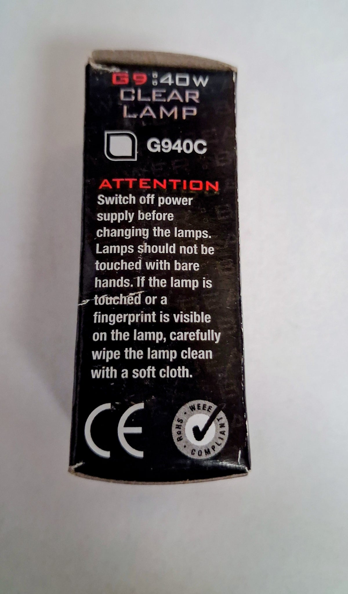 30 X G9 40 WATTS MAINS HALOGEN BY RED ARROW