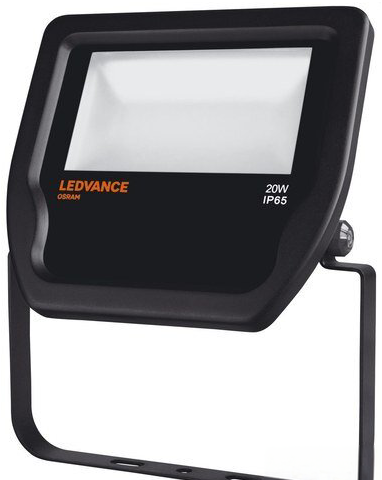 Ledvance 001060 Floodlight LED 20 Watt / warm white 3000K Black IP65 from £22