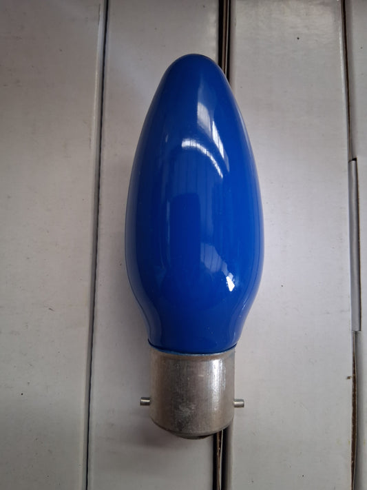 Candle blue BC / B22 40 watt dimmable yes From £0.80