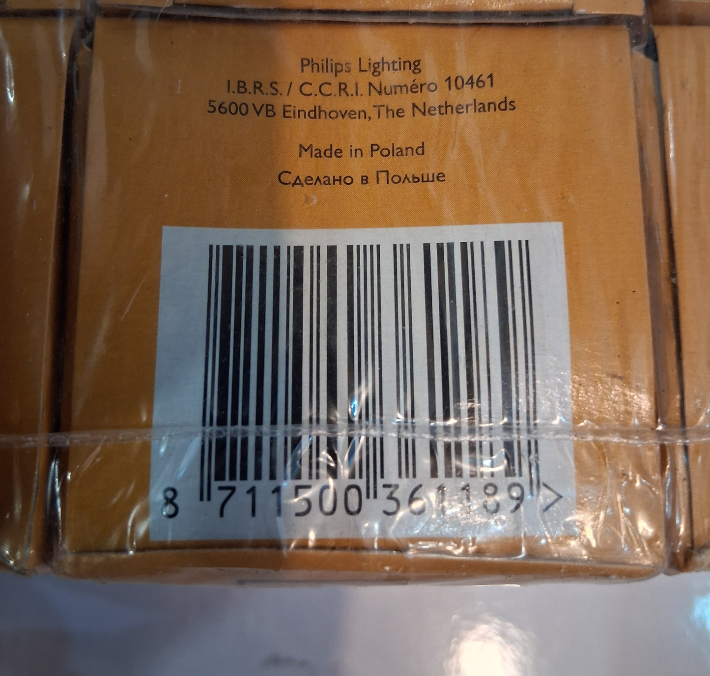 60 Watt Standard Shape (GLS) Bayonet Cap Pearl by Philips ten pack.