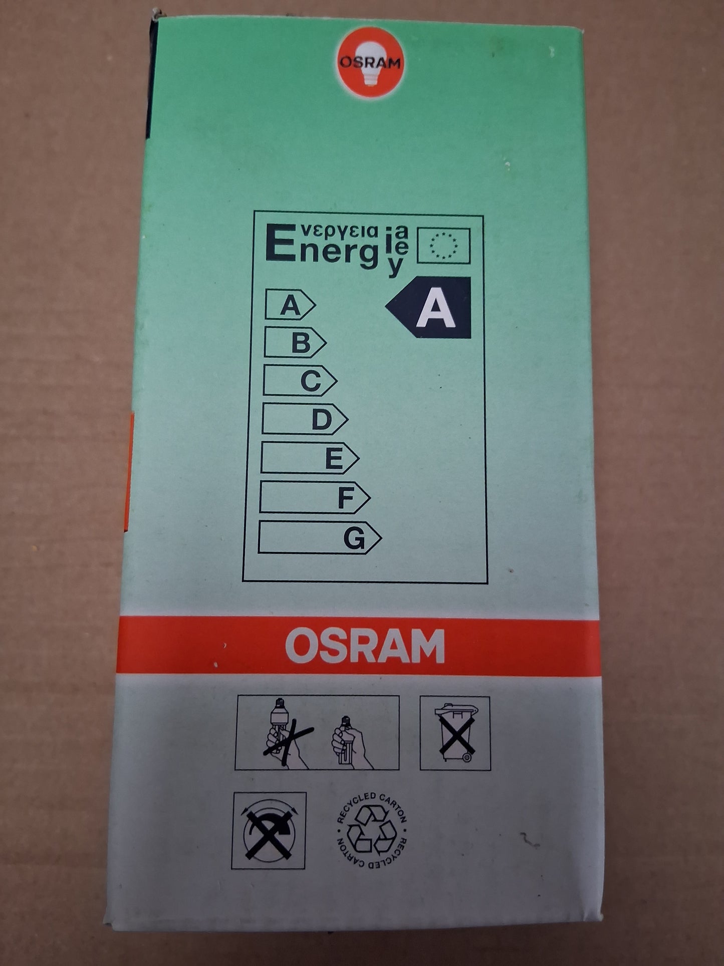Energy saver dulux el 10 watt = 50 watt bc / B22 cap warm white by Osram