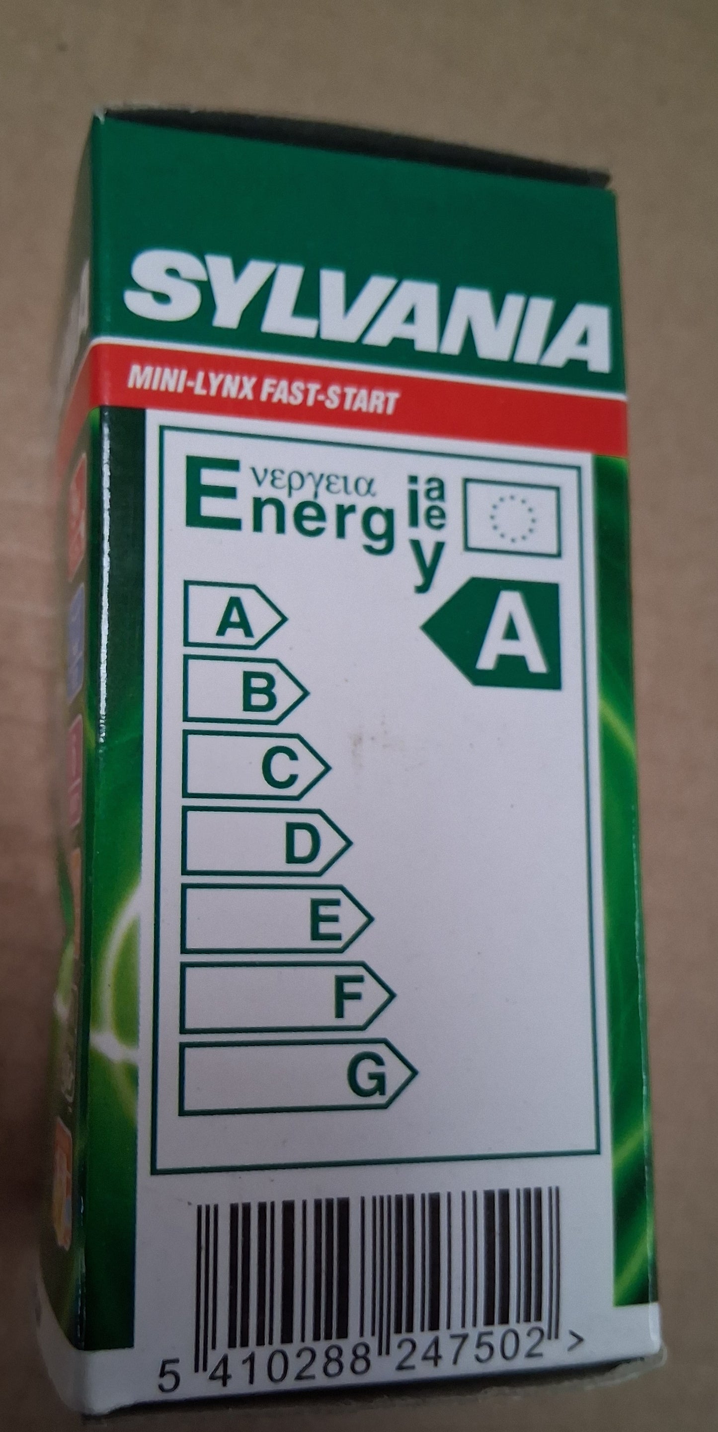 Sylvania 9 watt mini lynx fast start BC / B22 Warm white box of seven £21