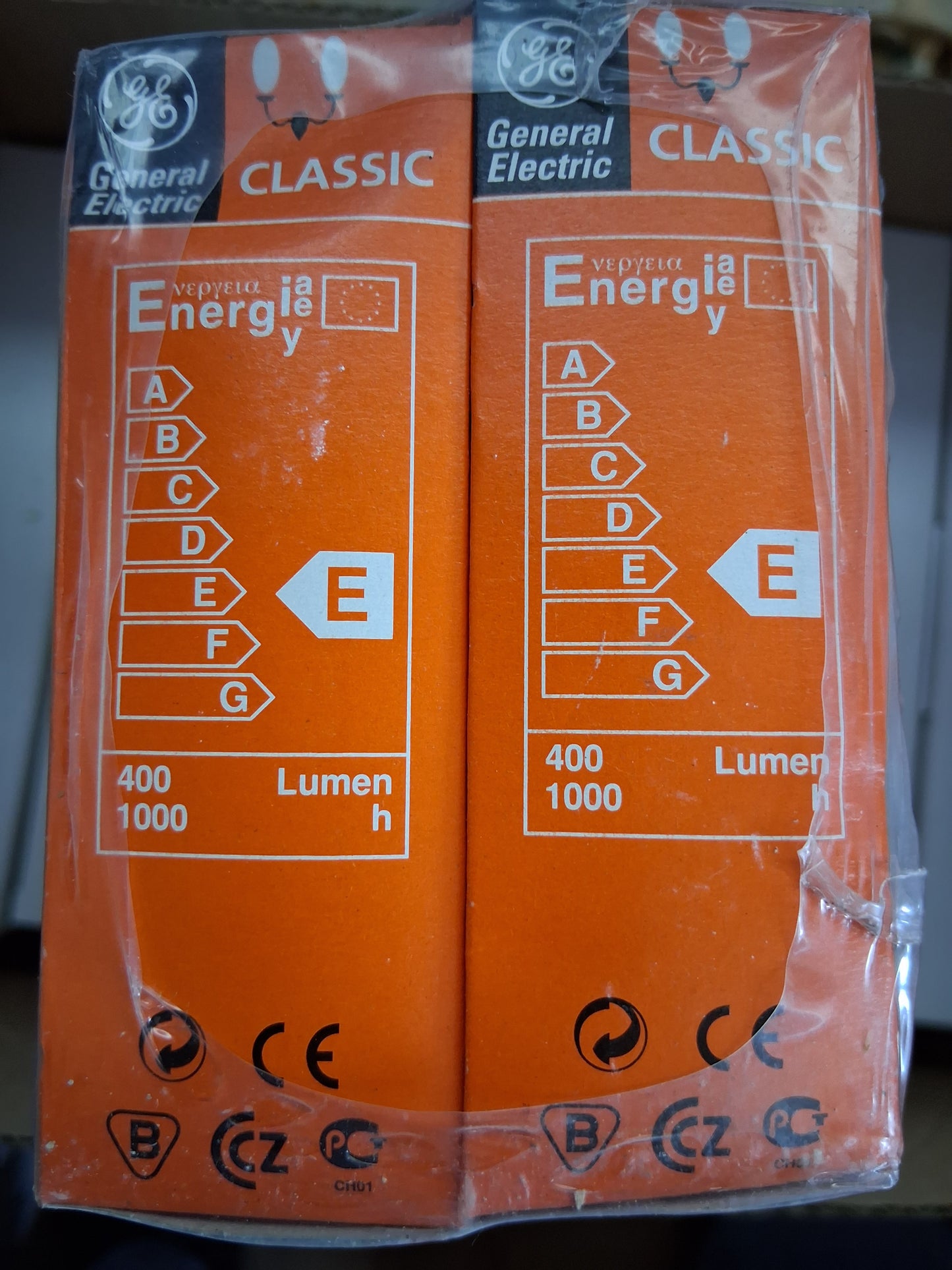 40 watt candle clear ES / E27 by GE