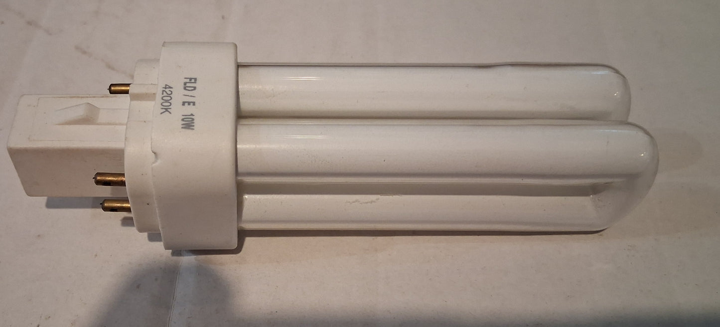 Dulux D/E 10 Watt 4200k / Cool White - 4-Pin G24q1 8000 hours