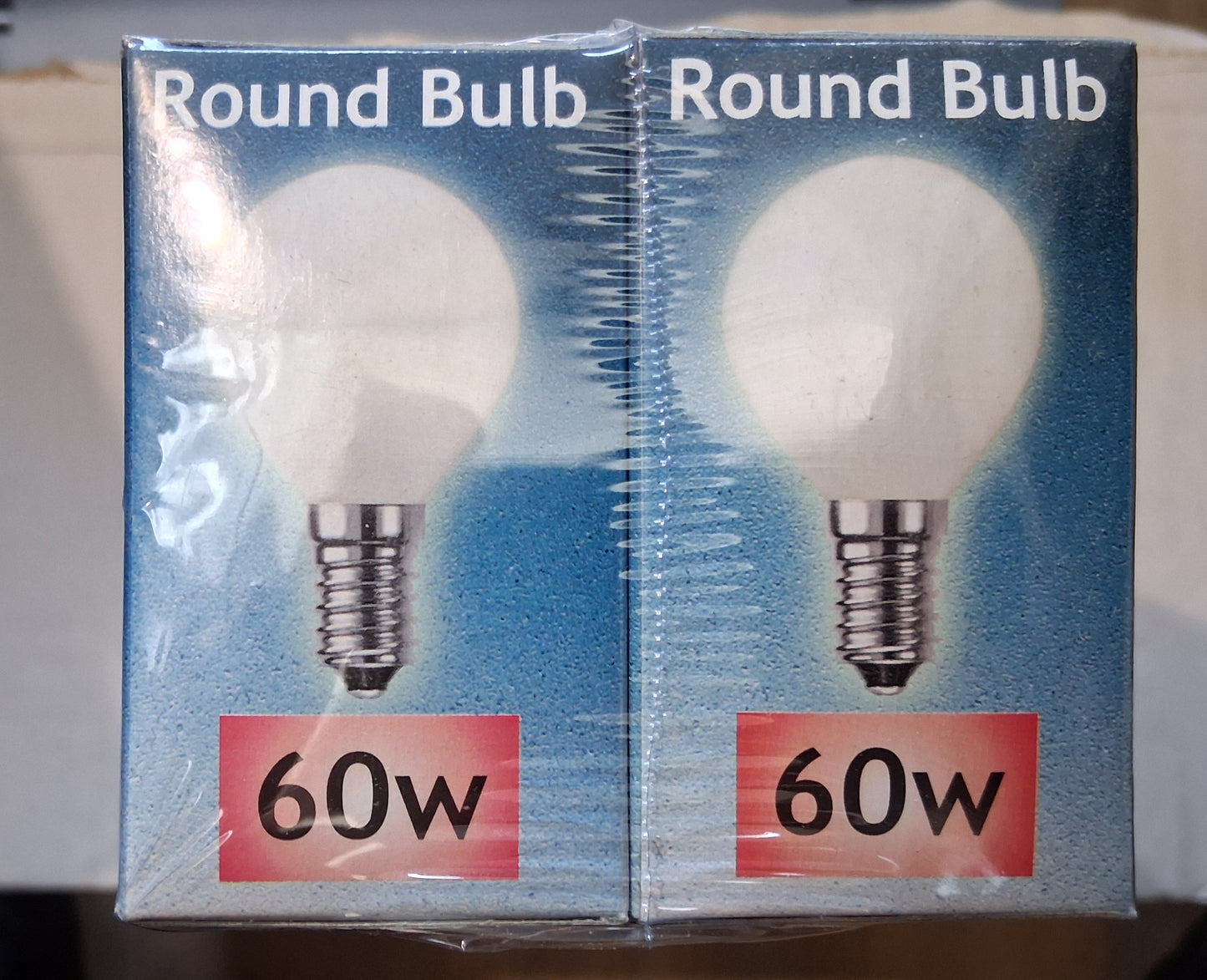 45mm round golfball 60 watts ses / E14 opal by crompton lamps
