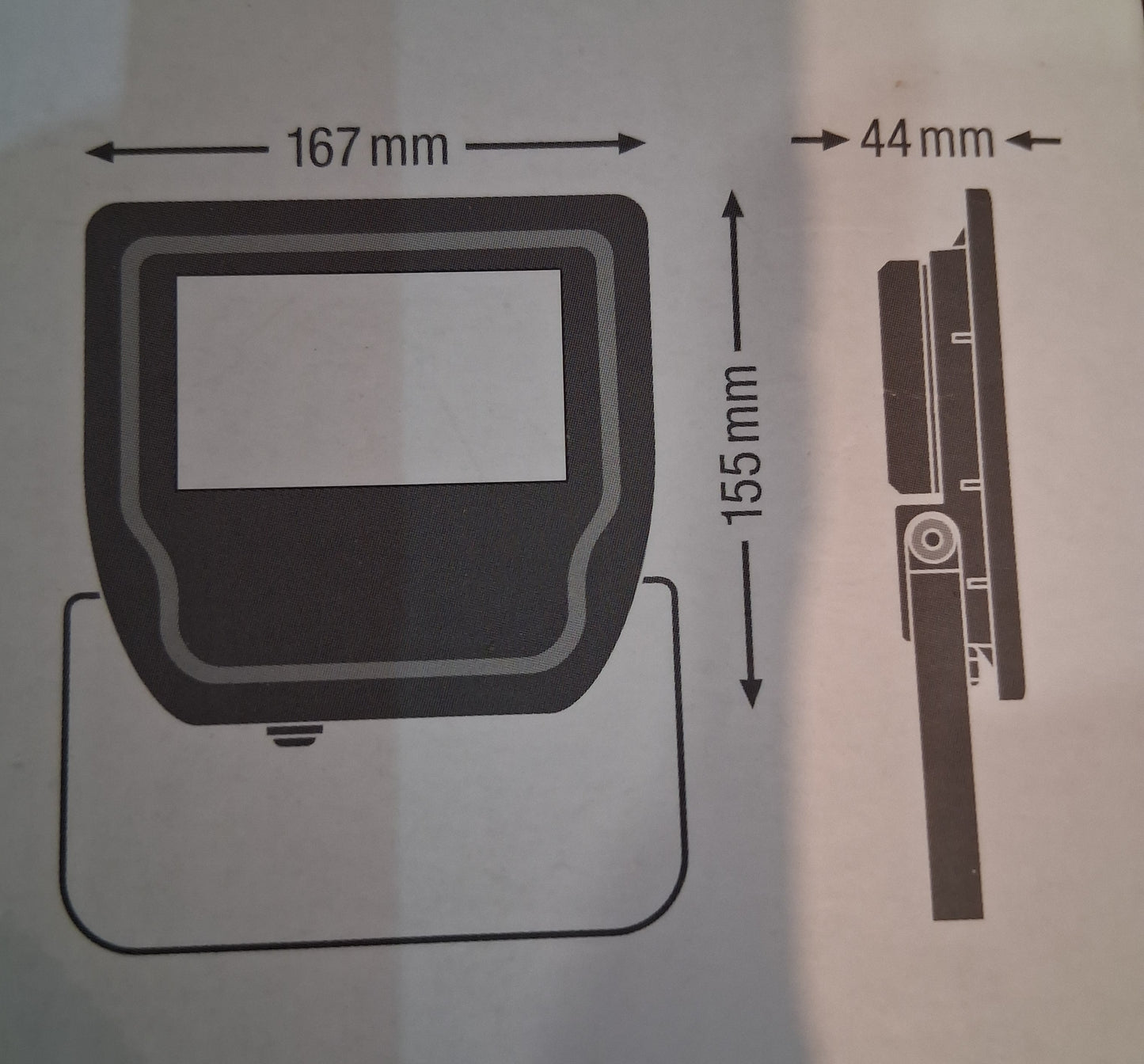 Floodlight White Osram LED 20 Watt / warm white 3000K  IP65 2000lm from £22