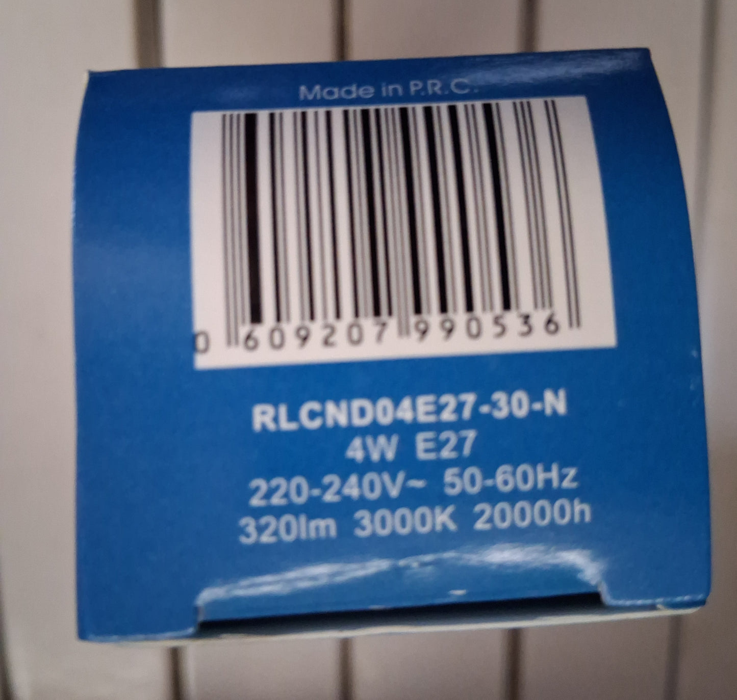 LED Candle 4 watts warm white ES / E27 Six pack by Reon