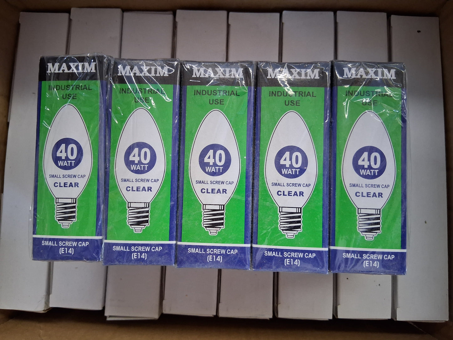 Clear Candle SES 40 Watt packs of Forty  from only £0.60 each