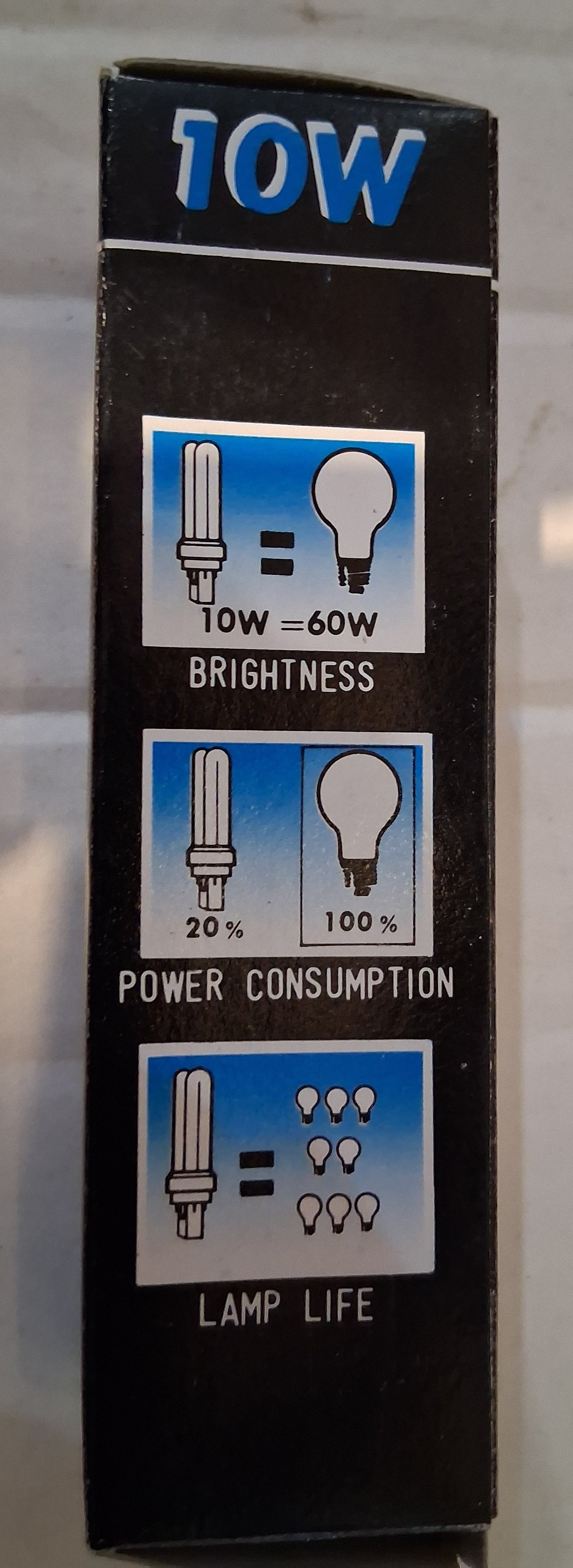 Dulux D/E 10 Watt 4200k / Cool White - 4-Pin G24q1 8000 hours