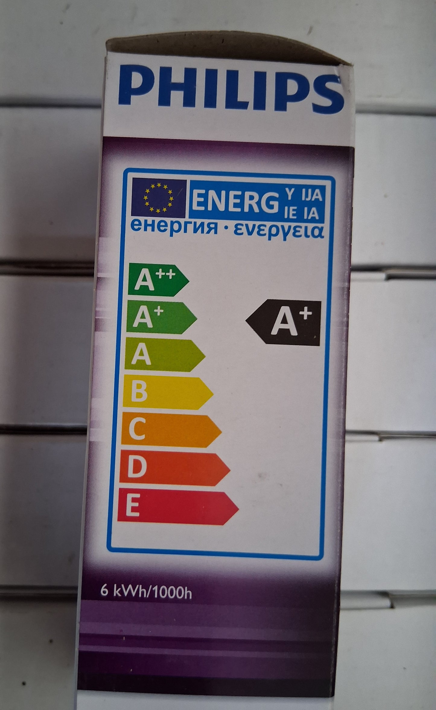 philips candle LED 6 watt clear dim tone ES / E27 Warm white diamond spark