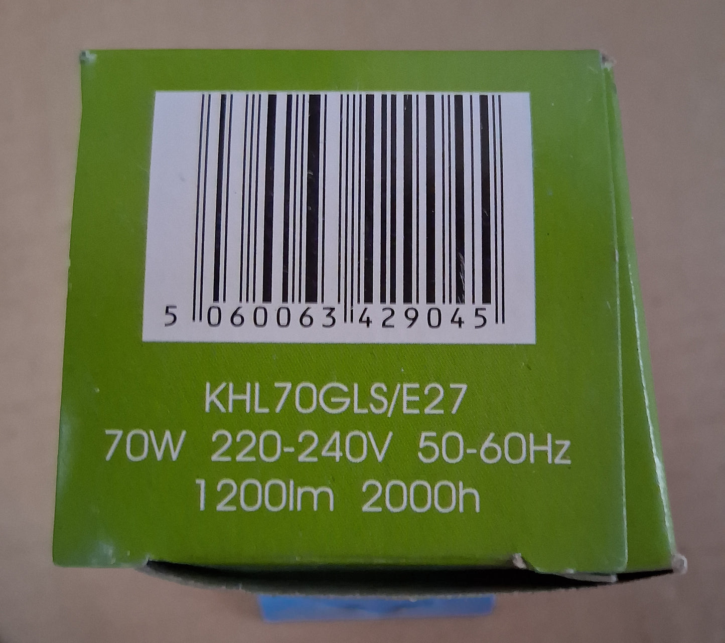 GLS Halogen Clear 70 watt ( 1200LM ) ES / E27 cap by Kosnic
