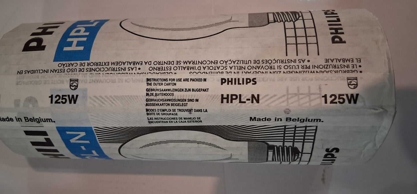 HPL-N  125 Watts by Philips made in Belgium
