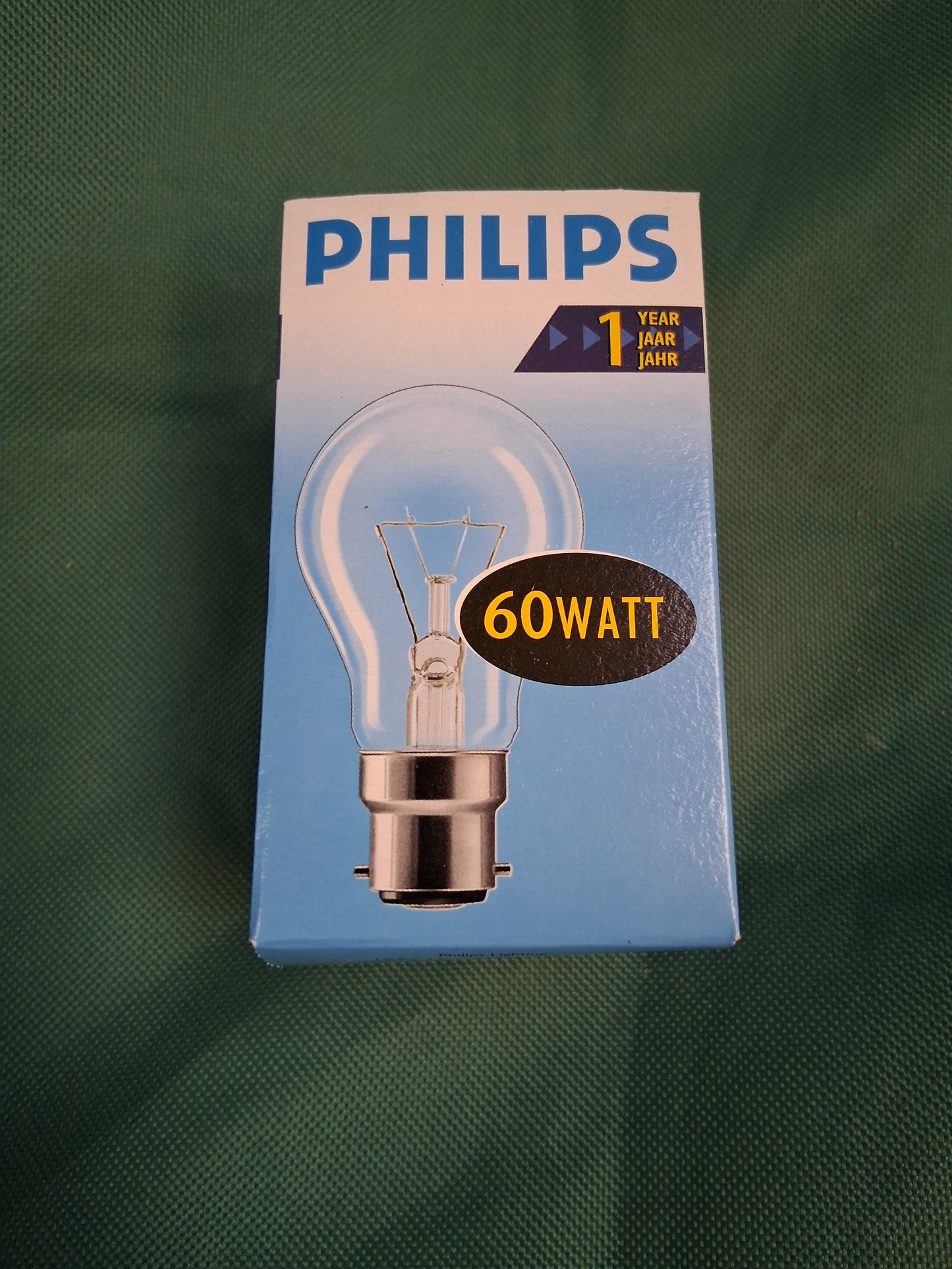 Fireglow 60 Watt BC / B22 Bayonet Cap, Red Glow GLS Incandescent Lamps by Philips