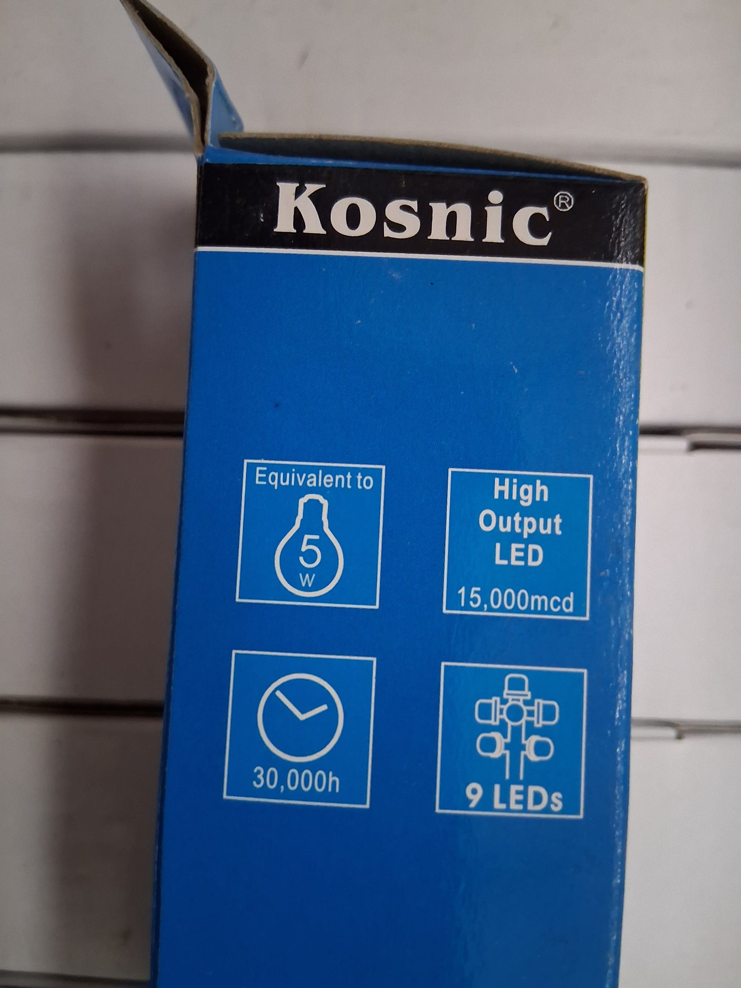 1 watt BLUE Candle ES / E27  life 30,000 hrs by kosnic from £4 each