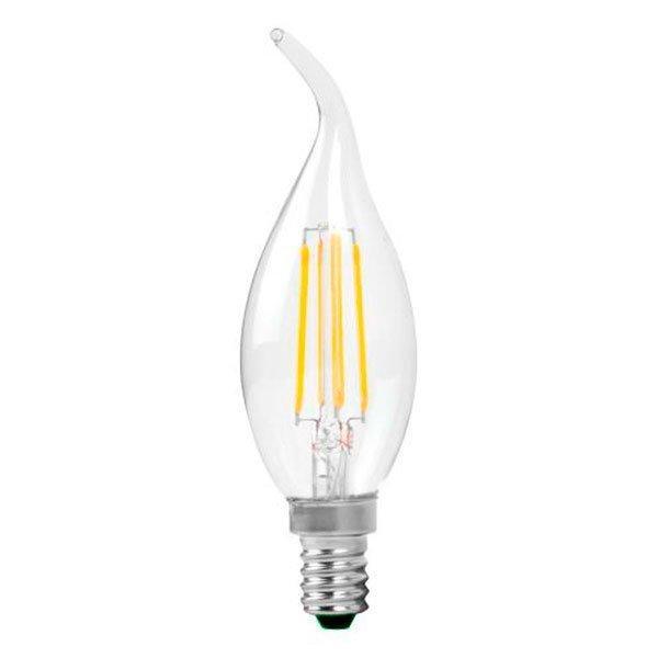 4w LED Filament Candle Bulb SES /  E14 Bent Tip - Beachcomber Lighting