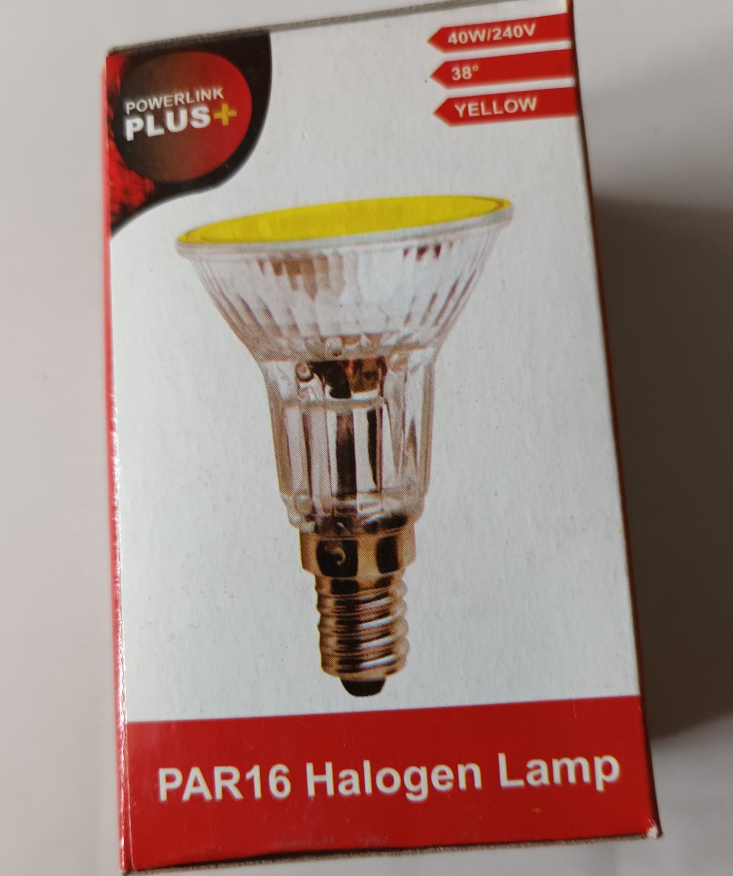 Par16 / R50 Halogen Spot SES / E14  Ten x 40W   Coloured Light Bulbs