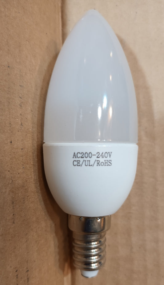 LED Candle SES / E14 3W Warm White