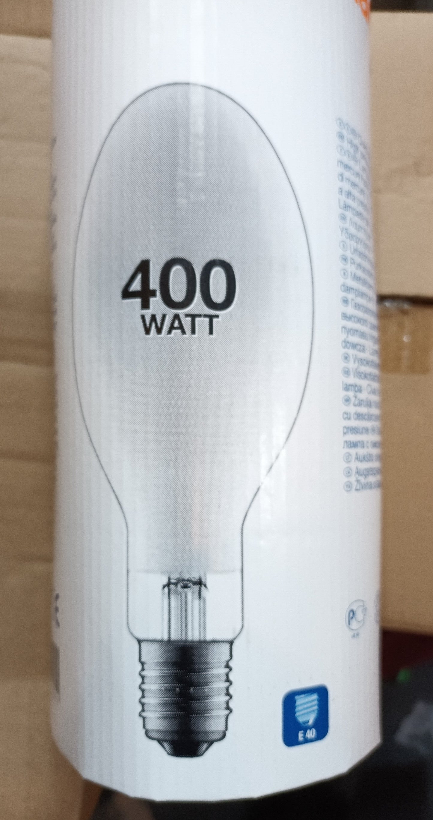 400 W / E40 mm Mercury Elliptical GEs-E40 Light Bulb