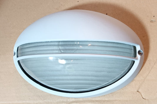 Outdoor & Porch White  60W BC / B22 cap Bunker light Eyelid fitting