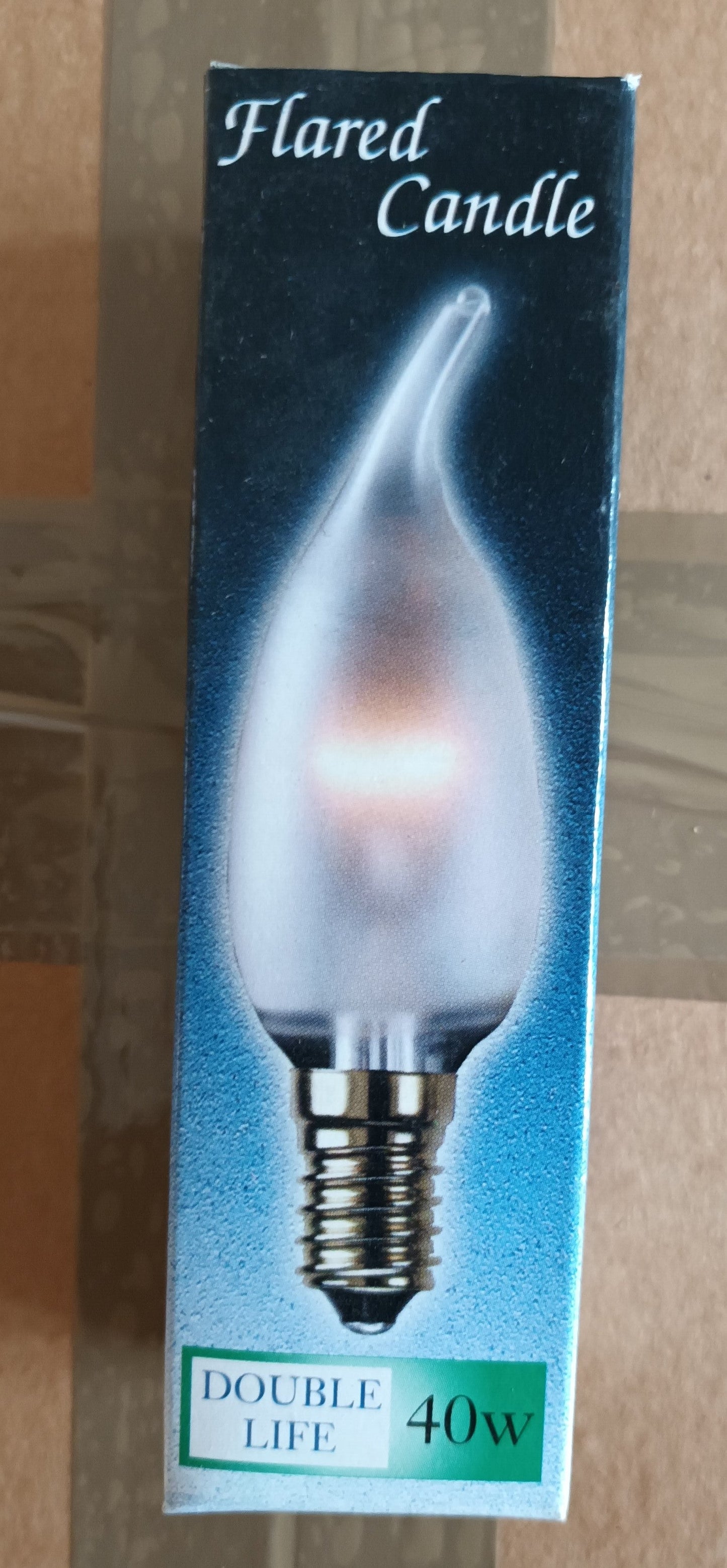 Bent Tip Candle 40W ses / E14 cap 240v by Crompton