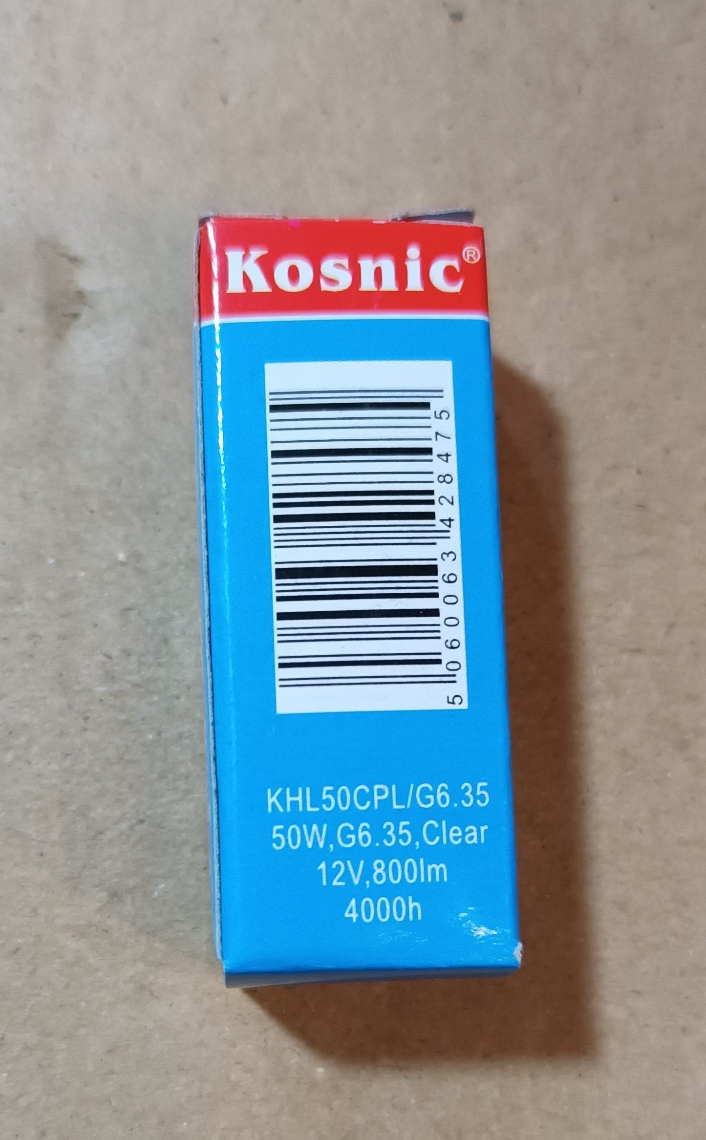Halogen Capsule G6.35 12V 50 Ws Light Bulb by Kosnic