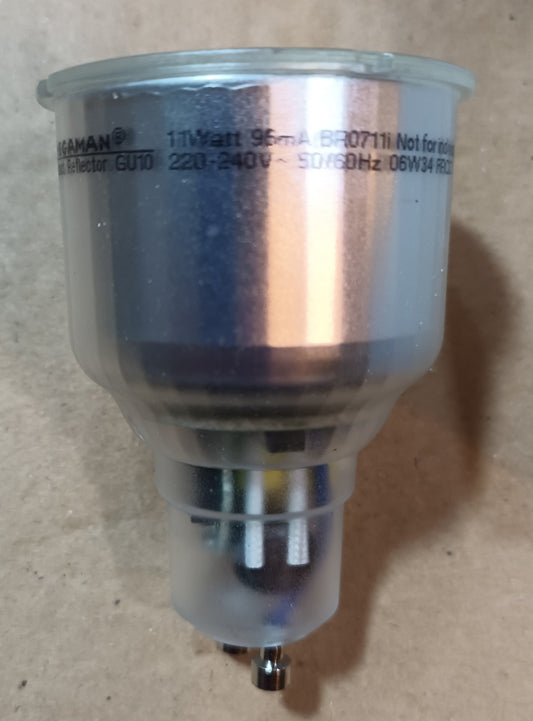 Megaman  BR0711i Energy Saving GU10 11Watt Warm White only £12