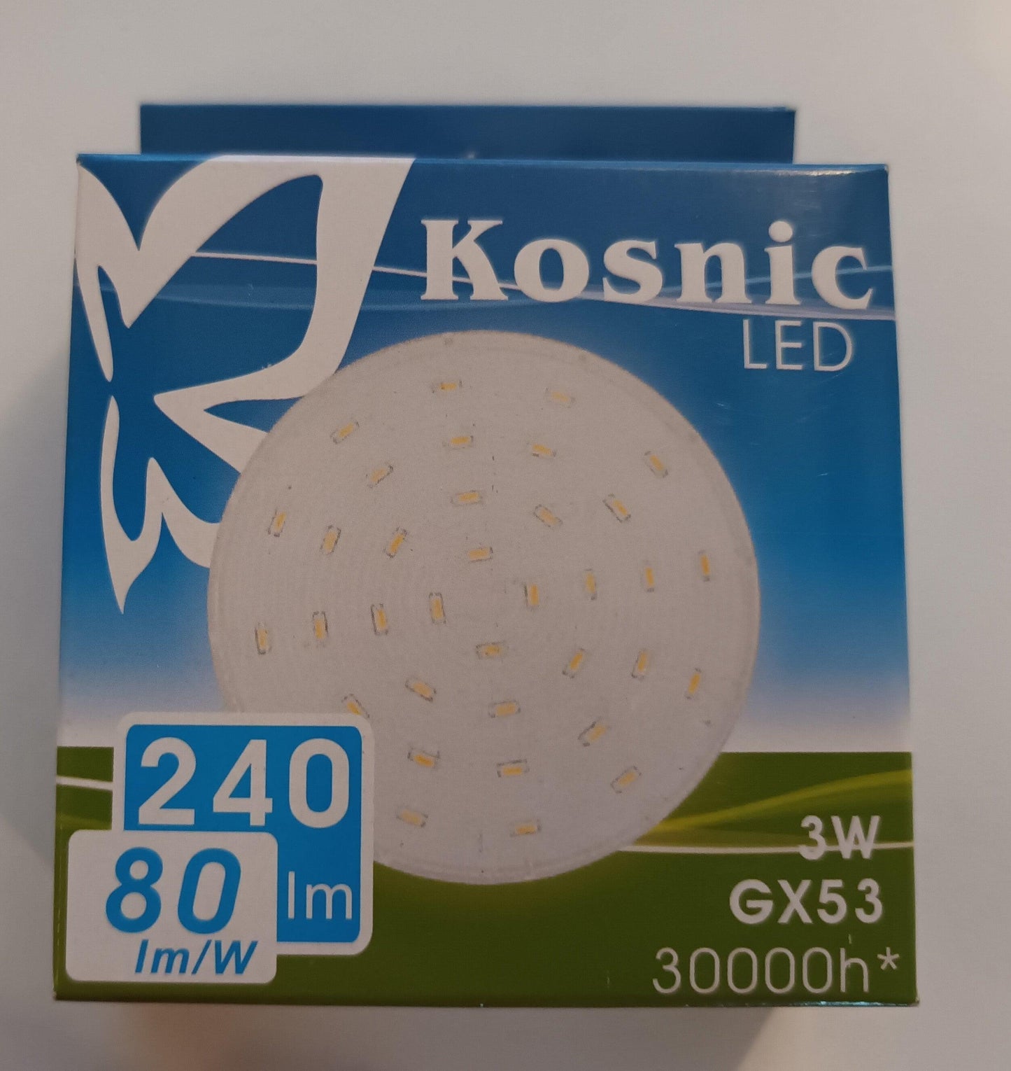 GX53 LED 3W Warm White by Kosnic - Beachcomber Lighting